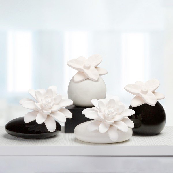 Бял керамичен дифузер с аромат на ванилия - Boles d´olor-image-3