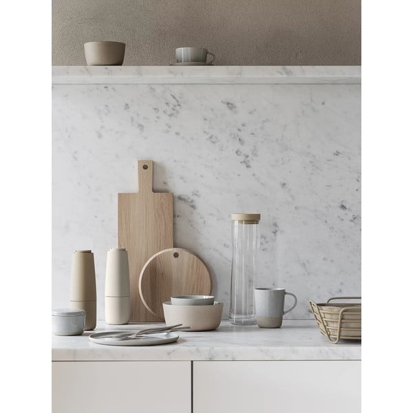 Светлосиви/бежови керамични чаши в комплект от 2 бр. 260 ml Sablo – Blomus-image-1