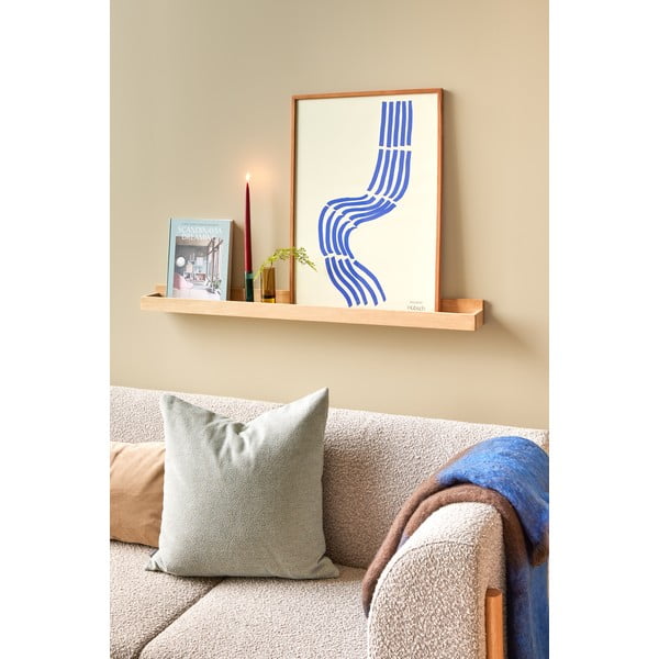 Стенен рафт за снимки от декор от дъб в естествен цвят 120 cm Folk – Hübsch-image-4