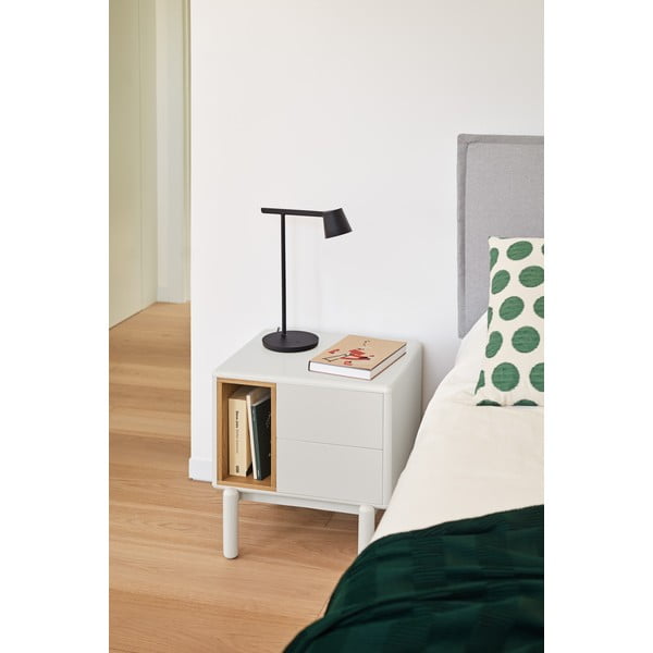 Кремаво нощно шкафче Corvo – Teulat-image-2