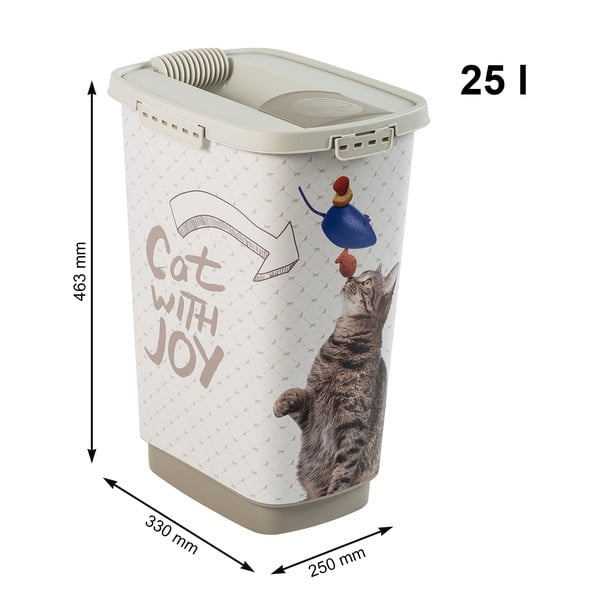 Кутия за гранули 25 л Cody - Rotho-image-3