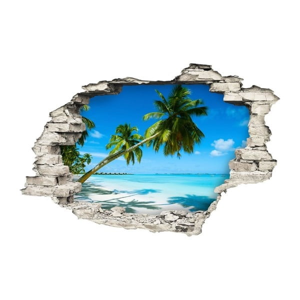 Стикер Пейзаж на плажа, 60 x 90 cm - Ambiance-image-2