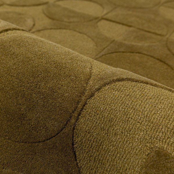 Тъмнозелена ръчно изработена вълнена пътека 60x230 cm Gigi – Flair Rugs-image-4