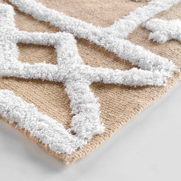 Бежов килим със смес от юта 120x170 cm Medine – douceur d'intérieur-image-3