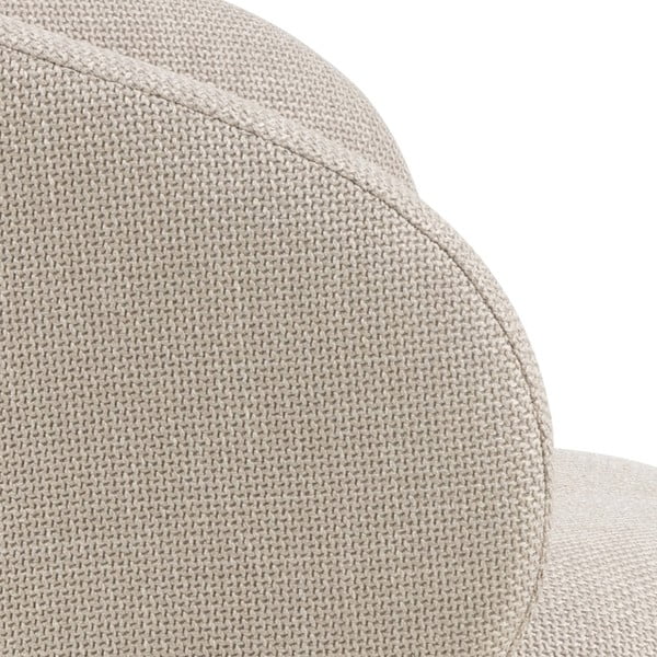 Бежов бар стол с регулируема височина с подлакътници (височина на седалката 86 cm) Eleanor – Actona-image-3