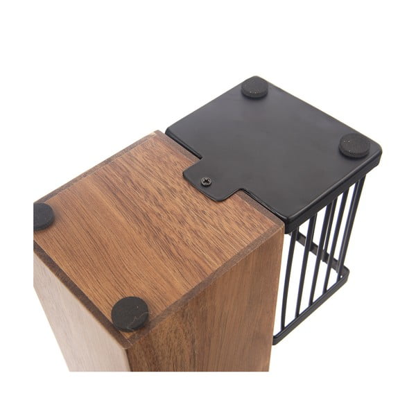 Комплект ножове 5 бр. от неръждаема стомана с поставка – Orion-image-3