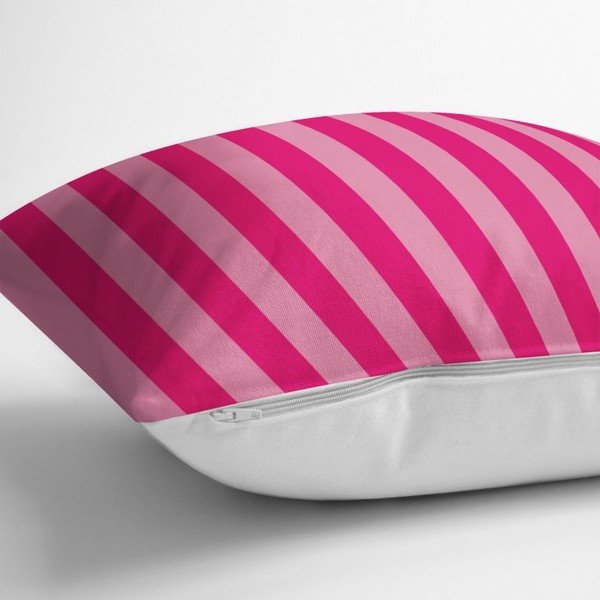 Калъфка за възглавница Pinkie Stripes, 45 x 45 cm - Minimalist Cushion Covers-image-1