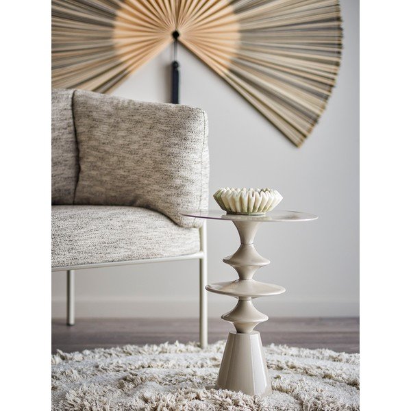 Алуминиева кръгла странична масичка ø 35,5 cm Samio – Bloomingville-image-1