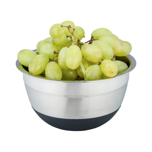 Купа от неръждаема стомана с неплъзгащо се дъно , 600 ml Black Outdoor Kitchen Aru - Wenko-image-1