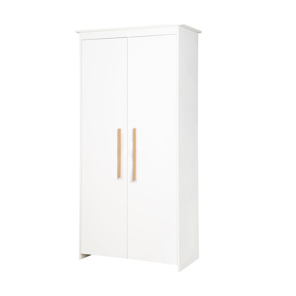 Бял детски гардероб 96x190x50 cm Lilo – Roba-image-2