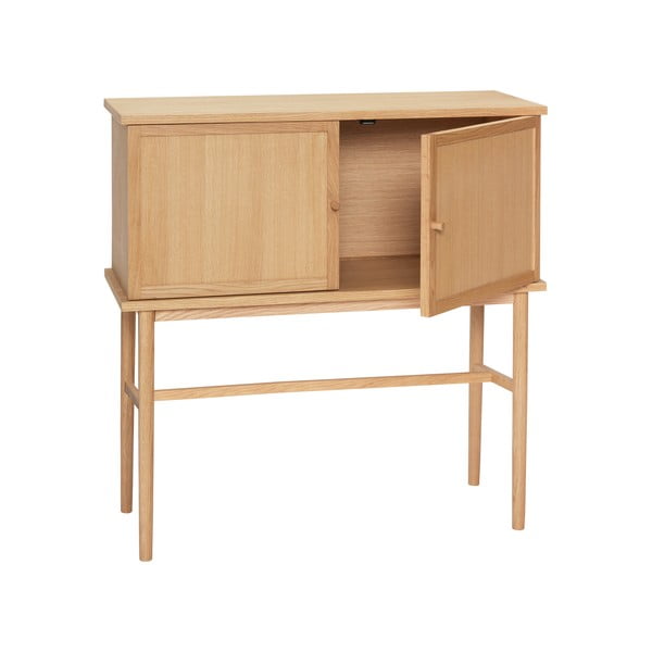 Шкафче от декор от дъб в естествен цвят 90x90 cm Dash – Hübsch-image-3