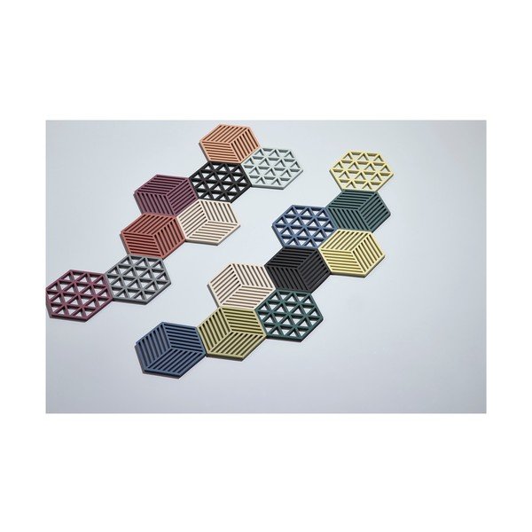 Силиконова подложка за тенджери 24x14 cm Triangles - Zone-image-1