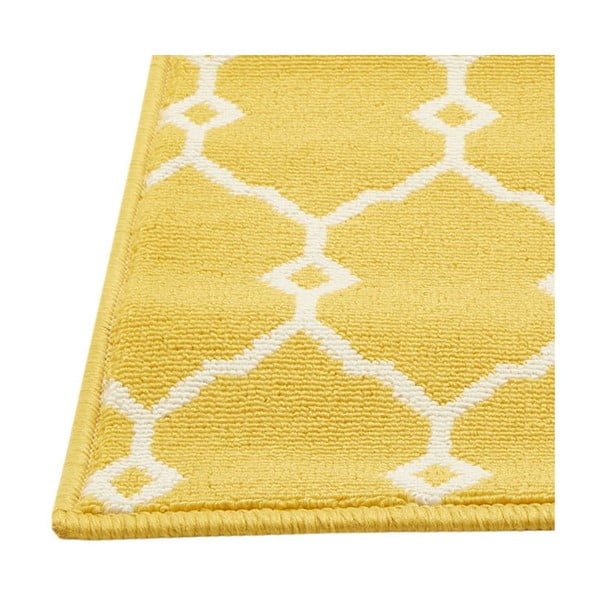 Жълт килим за открито , 133 x 190 cm Trellis - Floorita-image-1