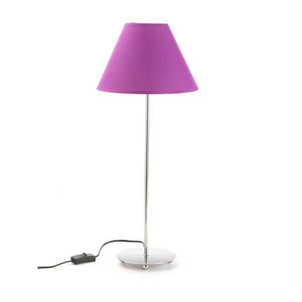 Лилава настолна лампа Metalina, ø 25 cm - Versa
