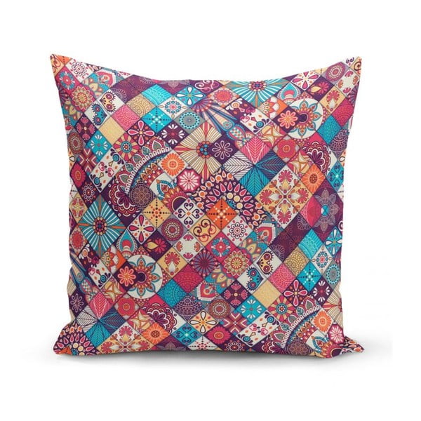 Калъфки за възглавници в комплект 4 бр. 45x45 cm Mandala Tiles – Minimalist Cushion Covers-image-4