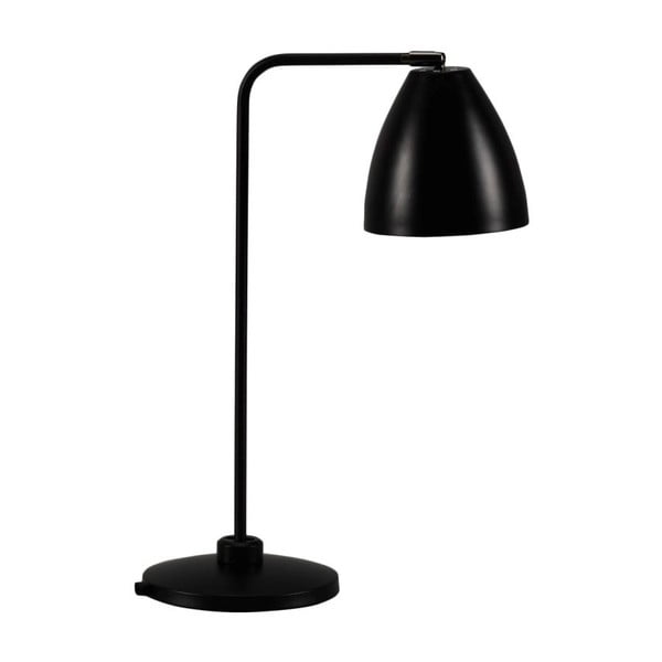 Černá stolní lampa Design Twist Cervasca