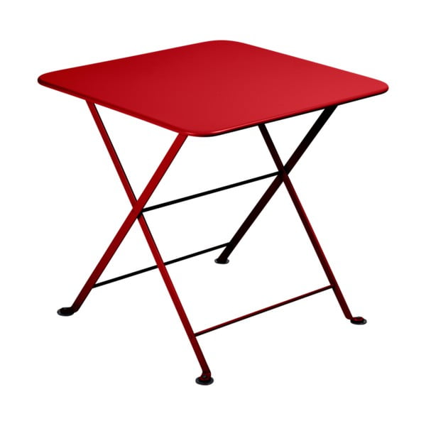 Червена сгъваема метална маса за деца Tom Pouce - Fermob