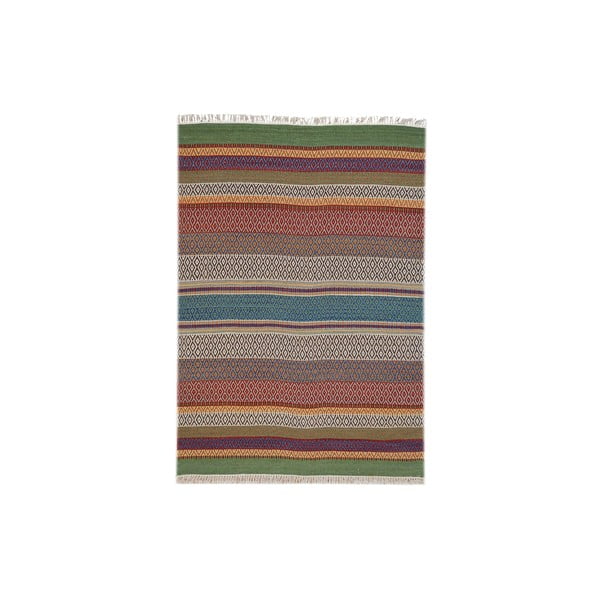 Ručně tkaný koberec Kilim Indra, 185x125cm