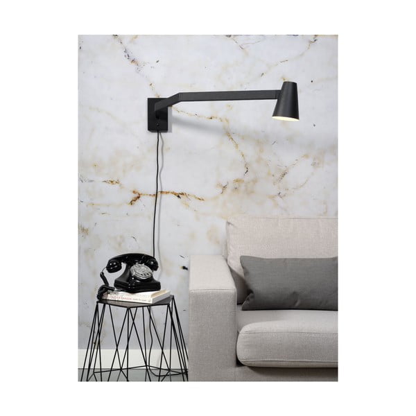 Черна стенна лампа Biarritz - it's about RoMi-image-2