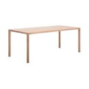 Трапезна маса от масивен дъб 90x200 cm Derven – Gazzda