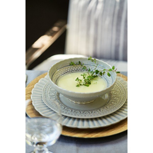 Купа от сив фаянс , ⌀ 18 cm Cristal - Costa Nova-image-1