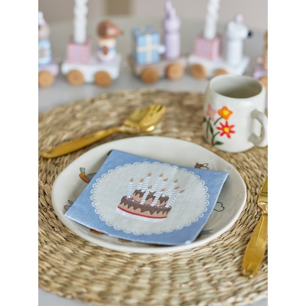 Хартиени салфетки в комплект от 20 бр. Oscar – Bloomingville Mini-image-1