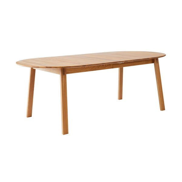 Сгъваема трапезна маса от масивен дъб в естествен цвят 100x220 cm Amalfi – Hammel Furniture