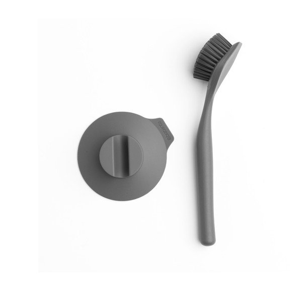 Сива четка с държач - Brabantia-image-2