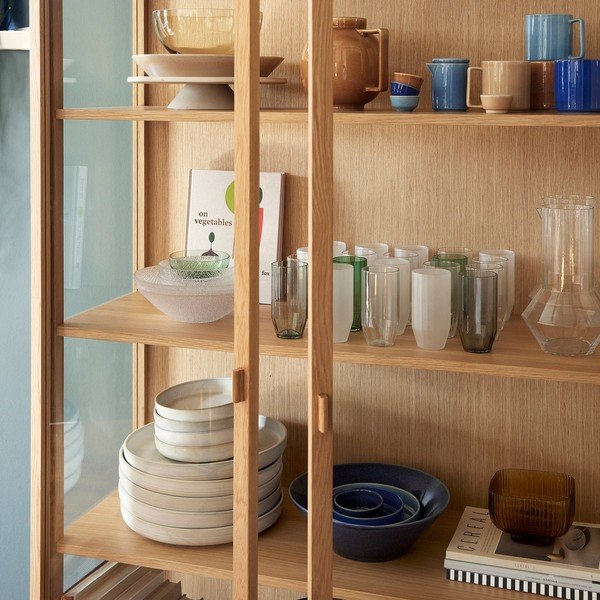 Витрина от дъбова дървесина 100x140 cm Panorama - Hübsch-image-1