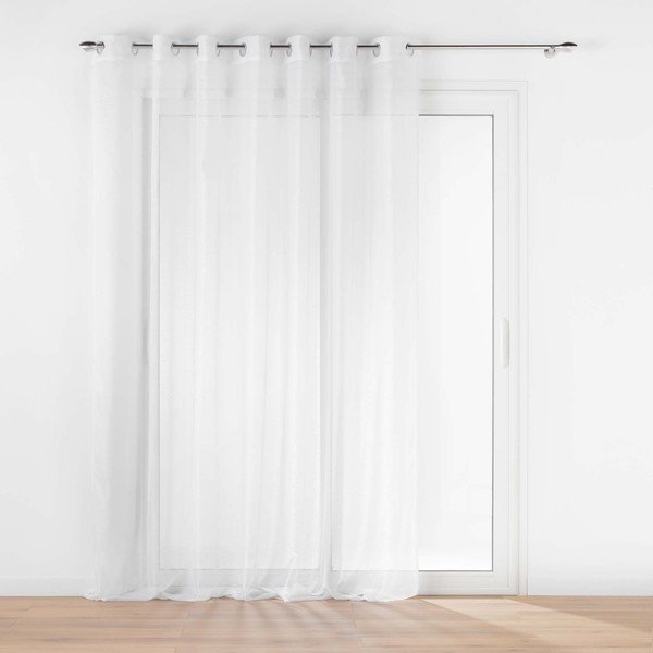 Бяла завеса от воал 240x240 cm Lissea – douceur d'intérieur