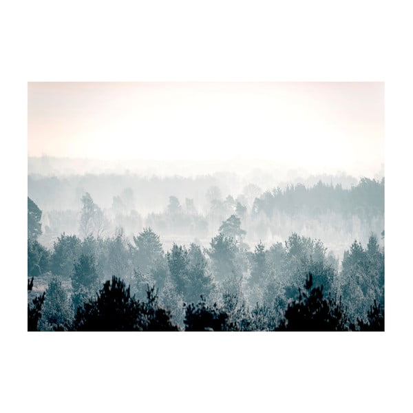 Широкоформатен тапет , 200 x 140 cm Winter Forest - Artgeist