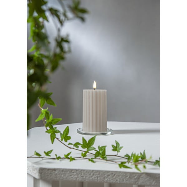 LED свещ (височина 15 см) Flamme Stripe - Star Trading-image-4