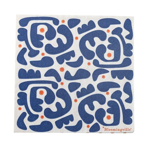 Хартиени салфетки в комплект 20 бр. 33x33 cm Eviaya – Bloomingville-image-4