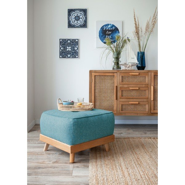 Тюркоазена табуретка Dazzling Daisy – Miuform-image-4