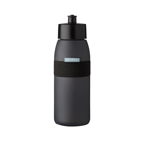 Черна пластмасова бутилка  500 ml Ellipse – Mepal