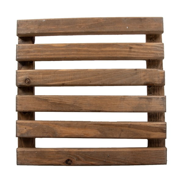 Кафява дървена подвижна подложка за саксии , 29 x 29 cm - Esschert Design-image-3
