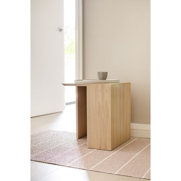 Светлорозов килим за открито и закрито 70x90 cm Carl Pale Rose – Pappelina-image-2