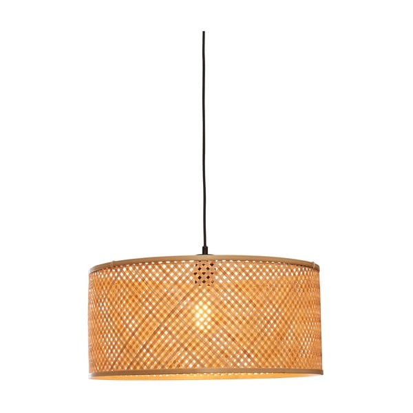 Висяща лампа с бамбуков абажур в естествен цвят ø 50 cm Java - Good&Mojo
