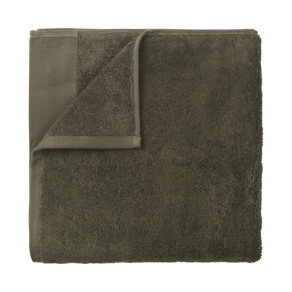 Зелена памучна кърпа за баня , 100 x 200 cm - Blomus