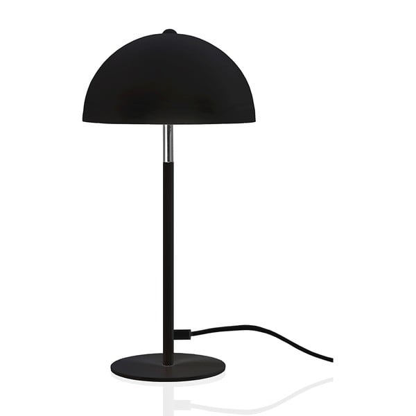Черна настолна лампа Globen Lighting Icon, ø 18 cm - Globen Lighting