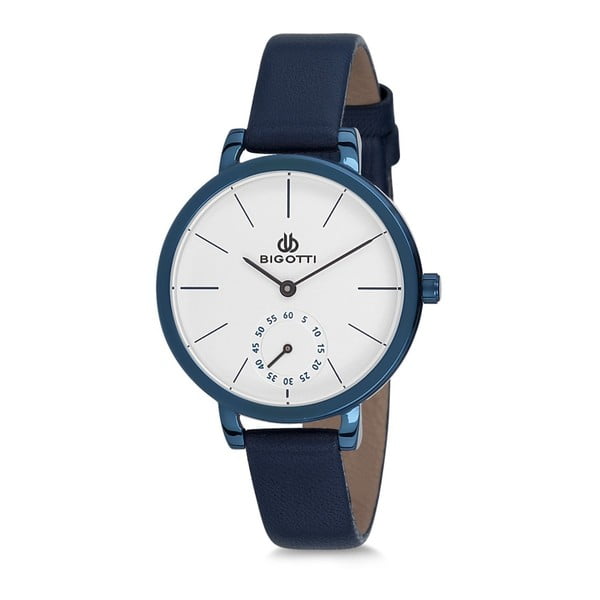 Дамски часовник със синя кожена каишка Oceania - Bigotti Milano