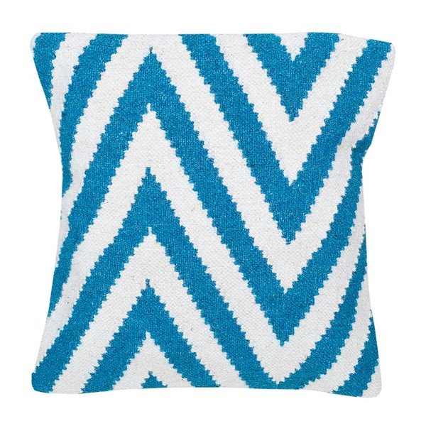 Polštář Zig Zag Middle Blue