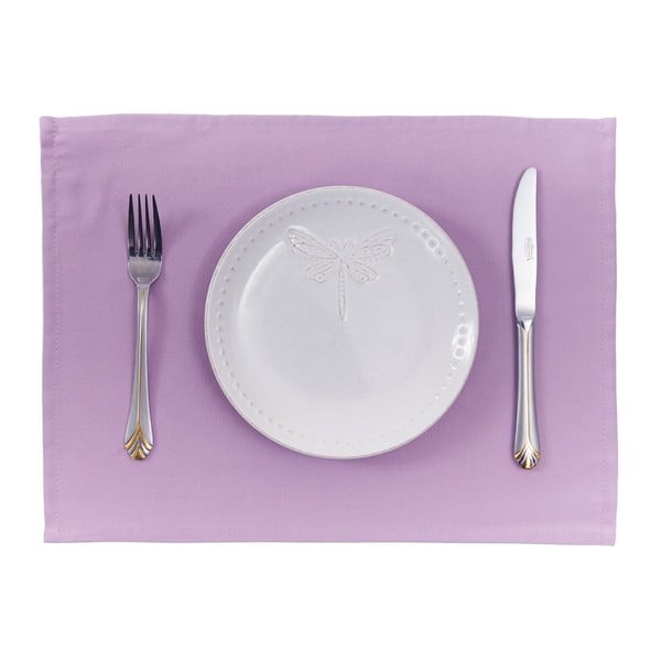 Sada 2 fialových prostírání Mike & Co. NEW YORK Simple Purple, 33 x 45 cm