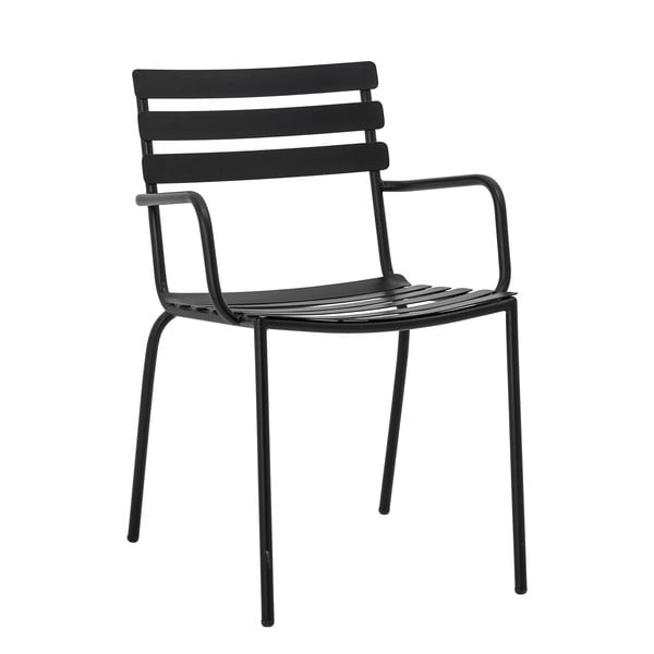 Черен метален стол за хранене Monsi - Bloomingville