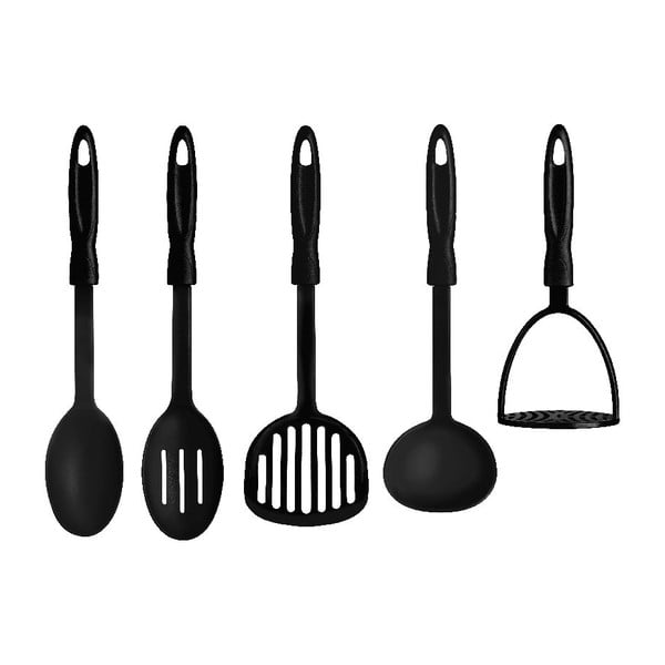 Set kuchyňských nástrojů Black, 5 ks