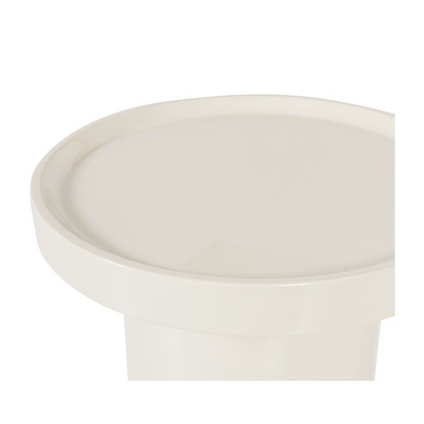 Гланцова кръгла странична масичка ø 40 cm Veluna – WOOOD-image-3