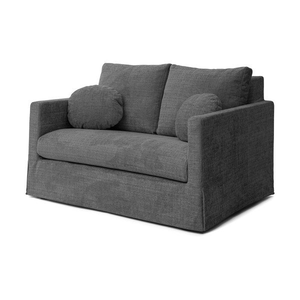 Тъмносив диван 140 cm Paphos – Ropez