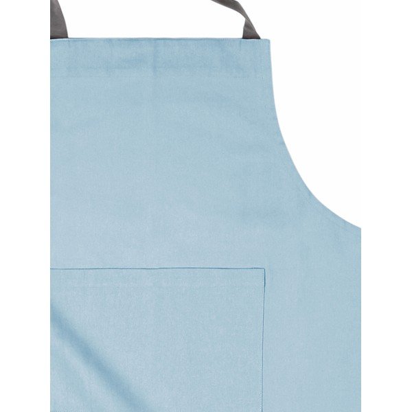 Светлосиня памучна кухненска престилка - Tiseco Home Studio-image-2