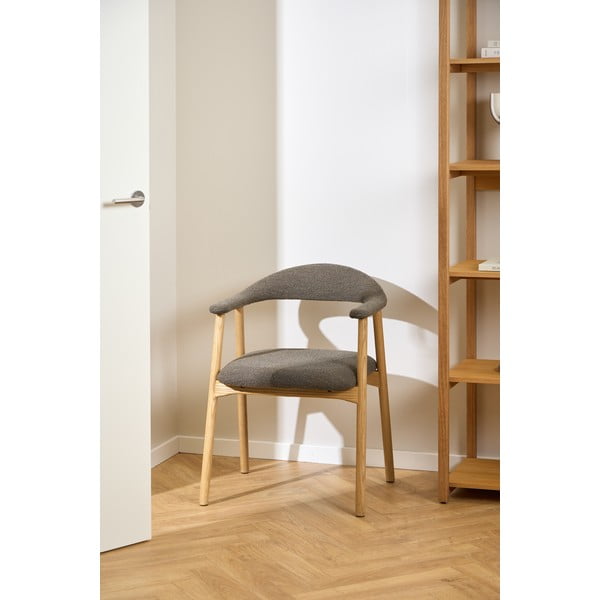 Кафяв трапезен стол Addi – Actona-image-1