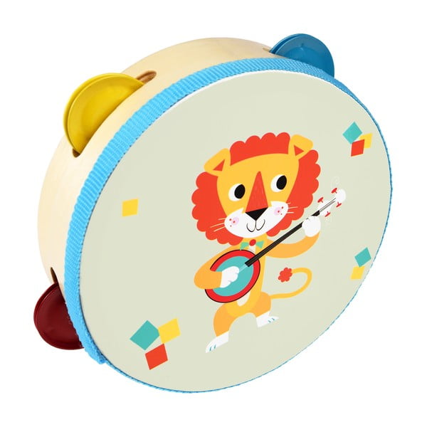 Музикална играчка Tambourine Animal Band – Rex London-image-3